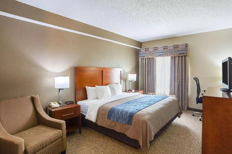 اتاق استاندارد با تخت بزرگ, Comfort Inn Lincoln I 80