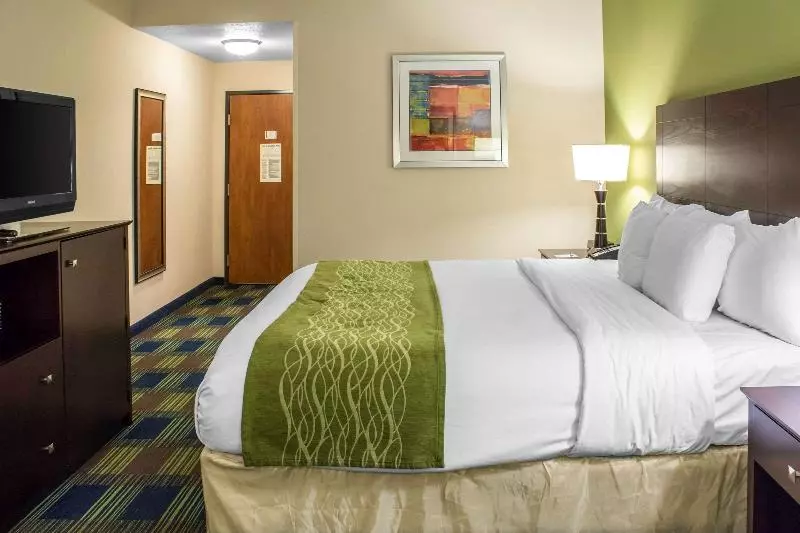 キングサイズベッドのスタンダードルーム, Econo Lodge Ankeny   Des Moines