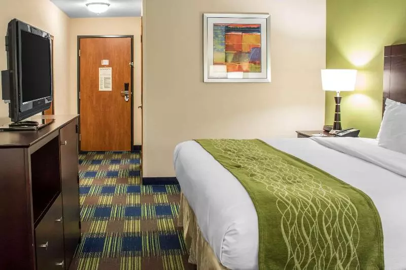 キングサイズベッドのスタンダードルーム, Econo Lodge Ankeny   Des Moines