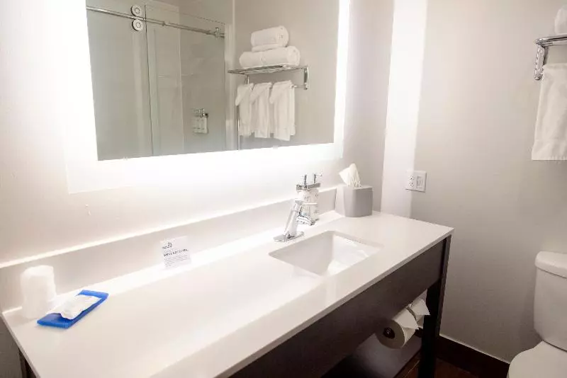 キングサイズベッドのスタンダードルーム, Holiday Inn Express Marshfield   Springfield Area, An Ihg