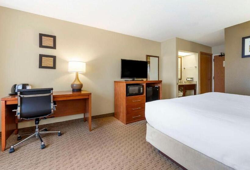 غرفة قياسية سرير كينج لذوى الإحتياجات الخاصة, Comfort Inn & Suites Black River Falls I94