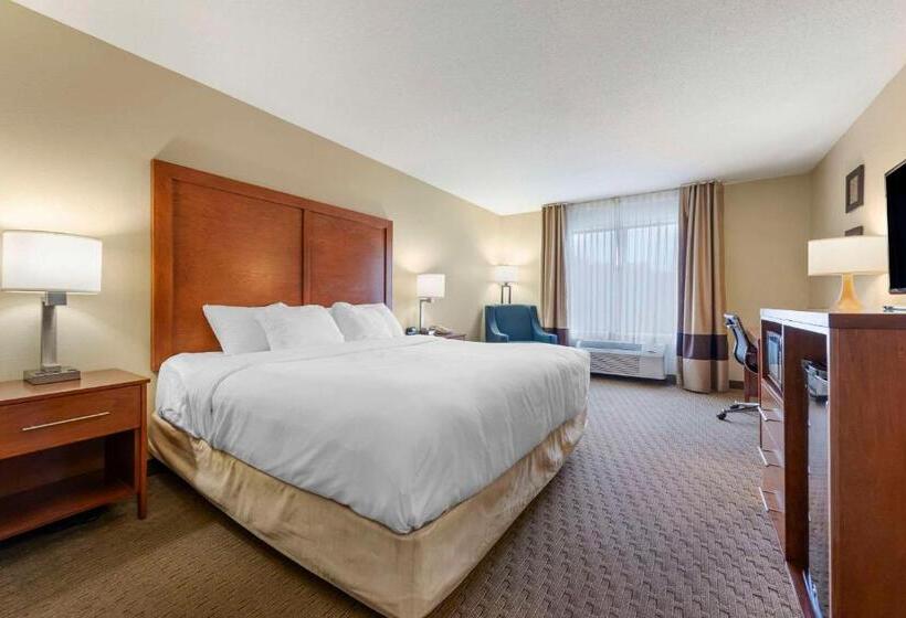 غرفة قياسية سرير كينج لذوى الإحتياجات الخاصة, Comfort Inn & Suites Black River Falls I94