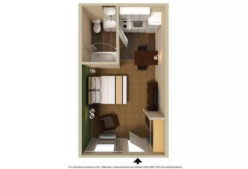استودیوی استاندارد, Extended Stay America Suites  San Jose  Sunnyvale