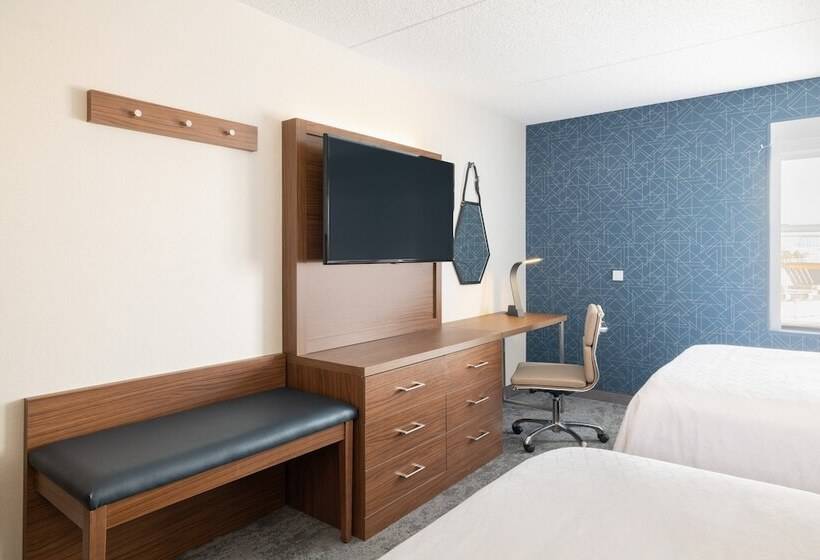 스탠다드 룸 더블 침대 2개, Holiday Inn Express & Suites Boston   Cambridge, An Ihg
