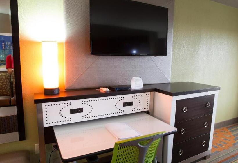 キングサイズベッドのスタンダードルーム, Holiday Inn Express Atlanta Galleria Ballpark Area, An Ihg