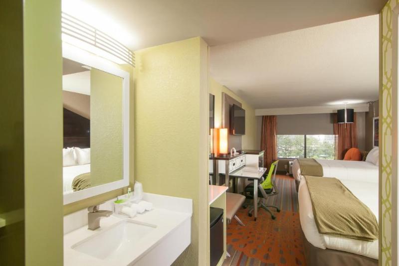 身障者適用キングサイズベッドルーム, Holiday Inn Express Atlanta Galleria Ballpark Area, An Ihg