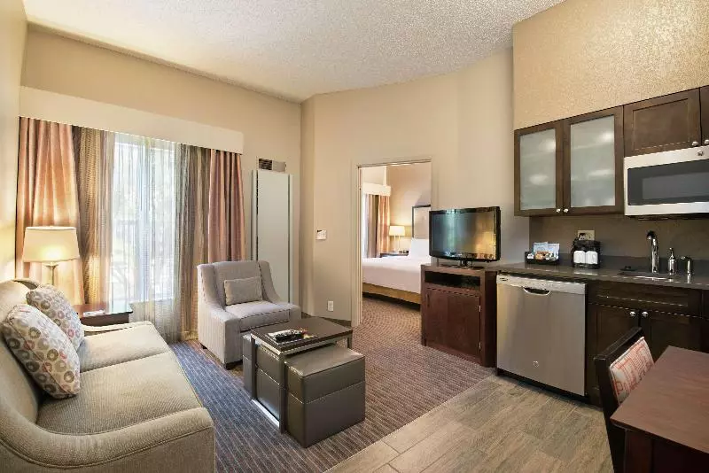 キングサイズベッドのスイートルーム, Homewood Suites By Hilton Austinsouth/airport