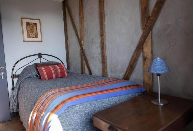 غرفة قياسية فردية مطلة علي البحر, Patio Ferreiro B&b