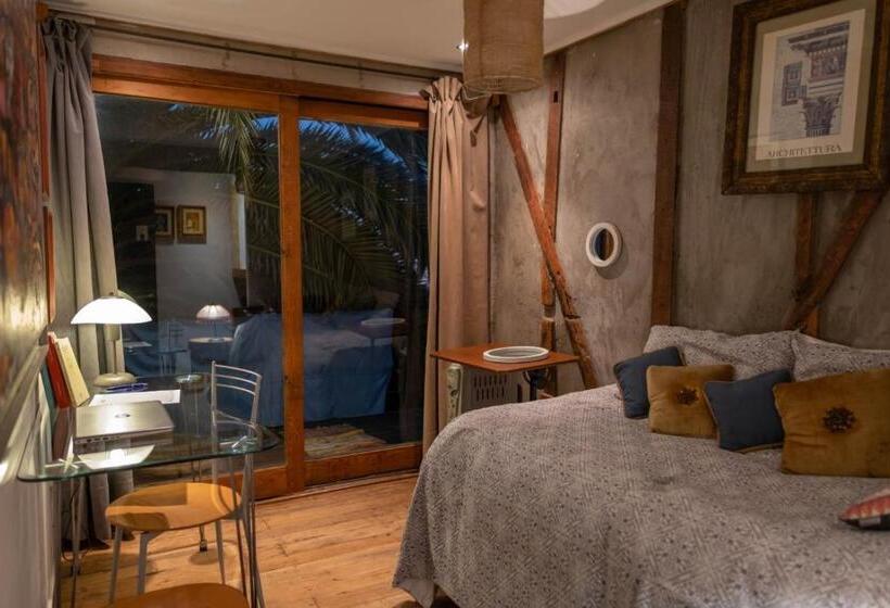 غرفة قياسية فردية مطلة علي البحر, Patio Ferreiro B&b