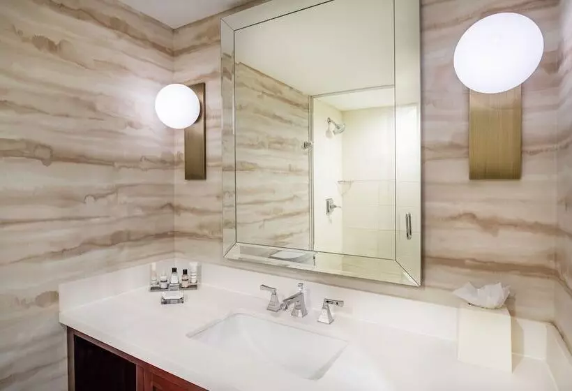 اتاق استاندارد با 2 تخت دوبل, Peoria Marriott Pere Marquette