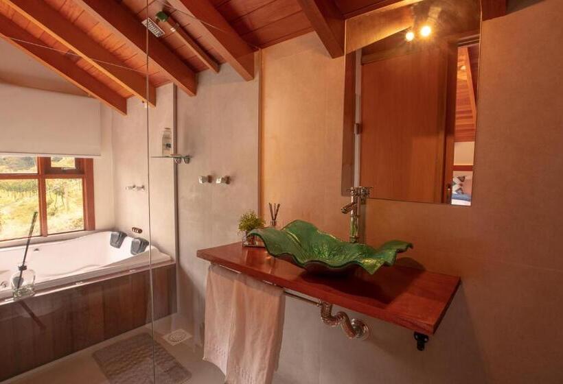 סוויטה עם ג'קוזי, Vinicola E Pousada Peculiare