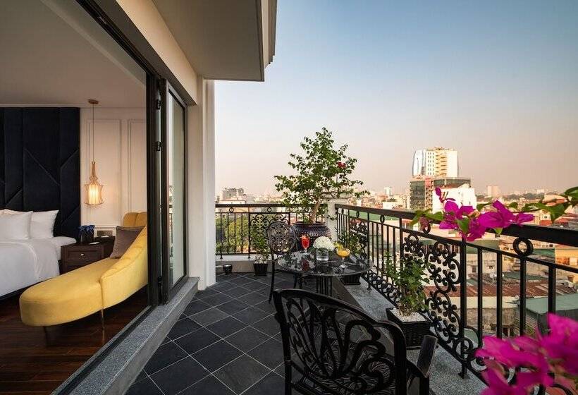 سوئیت با بالکن, Soleil Boutique Hotel Hanoi