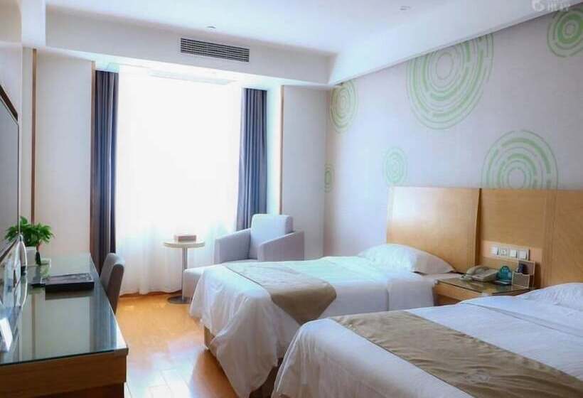 Standart Oda, Greentree Inn Anhui Fuyang Yingshang Yingyang Road Suzhou Manor Business