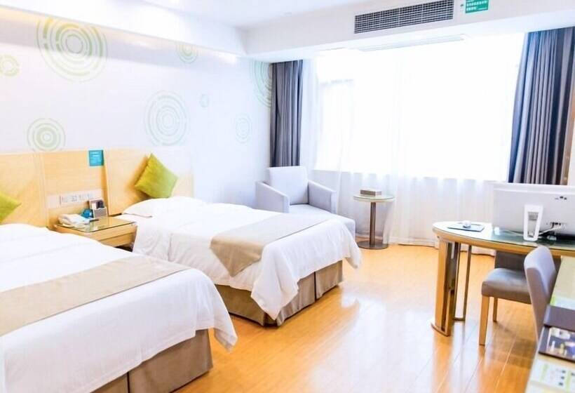 Delüks Oda, Greentree Inn Anhui Fuyang Yingshang Yingyang Road Suzhou Manor Business