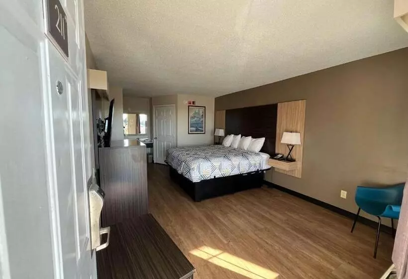 Standard-invahuone King-vuode, Motel 6 Georgetown, Sc Marina