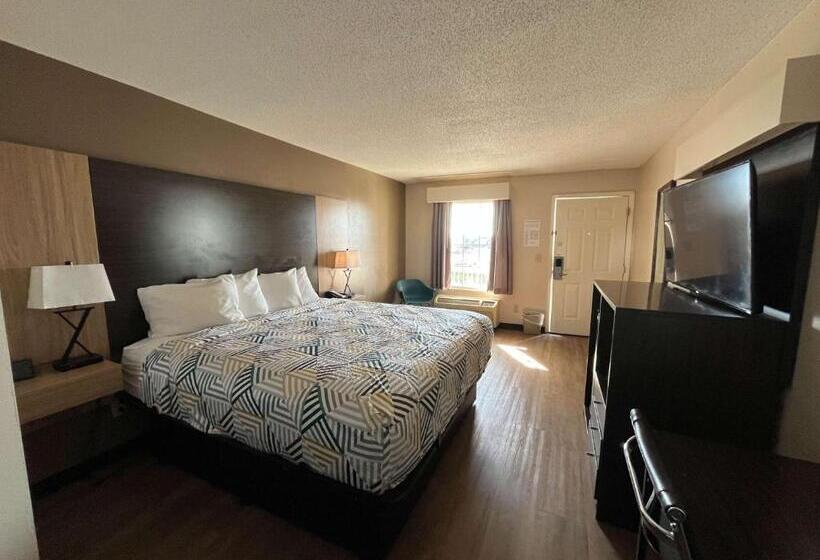 Номер Стандарт Кровать Кинг Адаптированный для Инвалидов, Motel 6 Georgetown, Sc Marina