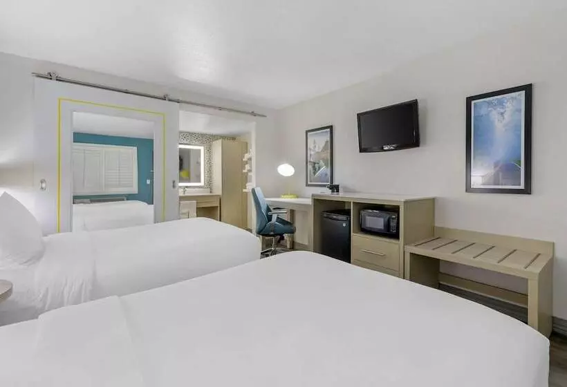 اتاق استاندارد با 2 تخت دوبل, Hillstone Inn Tulare, Ascend Hotel Collection