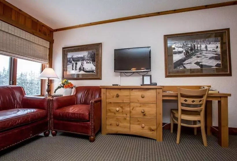 デラックスルーム, Kandahar Lodge At Whitefish Mountain Resort