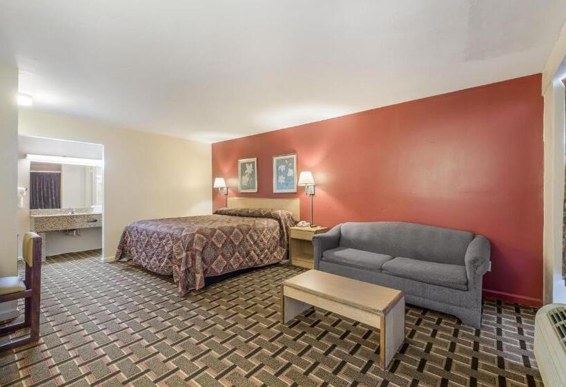 스탠다드 룸 킹사이즈 침대, Knights Inn Cleveland