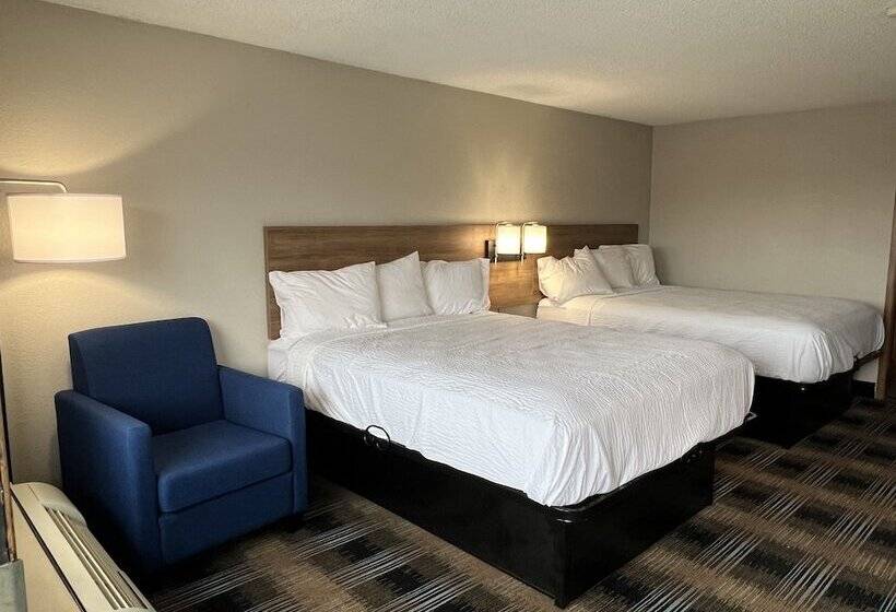 ２ダブルベッドのスタンダードルーム, Days Inn By Wyndham Liverpool Syracuse