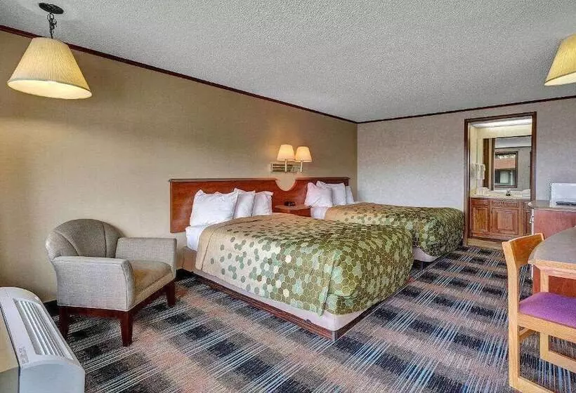 ２ダブルベッドのスタンダードルーム, Days Inn By Wyndham Liverpool Syracuse
