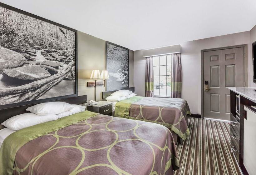 ２ダブルベッドのスタンダードルーム, Super 8 By Wyndham Clinton