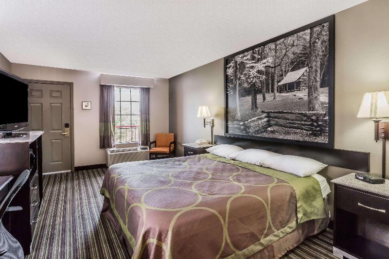 غرفة قياسية سرير كينج, Super 8 By Wyndham Clinton