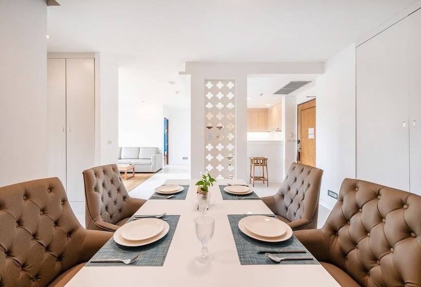 דירת פנטהאוז 2 חדרי שינה, Coco Phuket Bangtao Beach