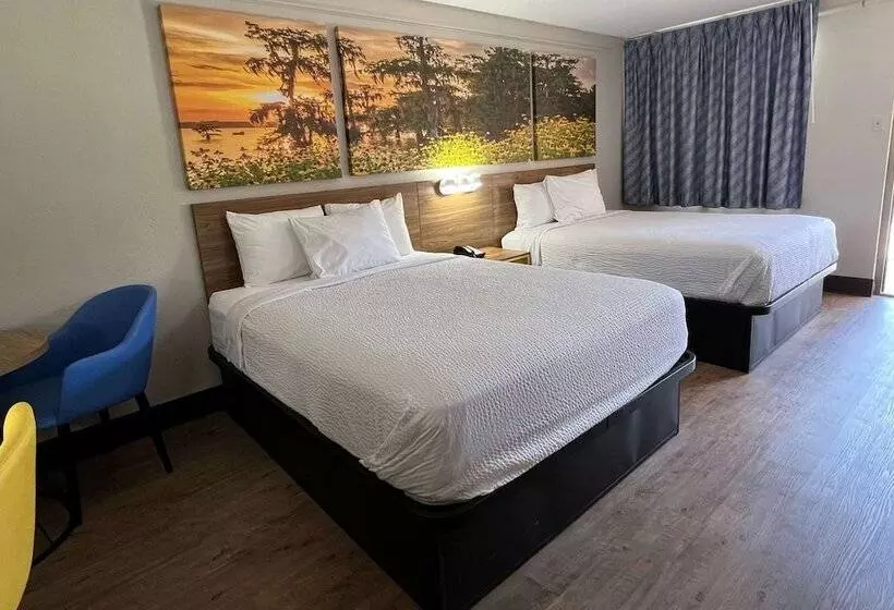 2ダブルベッドのスタンダードルーム, Days Inn By Wyndham Birmingham/west