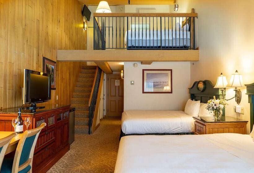 غرفة قياسية سرير ملكى, Lake Lawn Resort