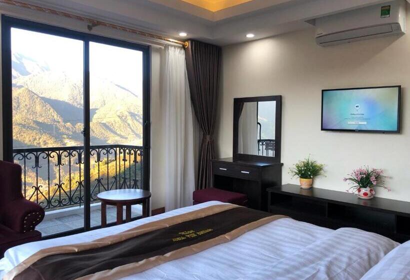 اتاق لوکس با بالکن, Muong Hoa View