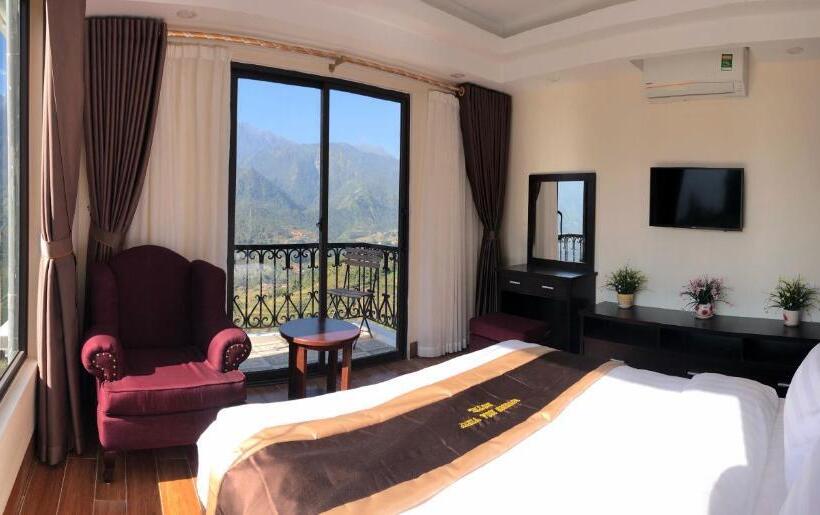 اتاق لوکس با بالکن, Muong Hoa View