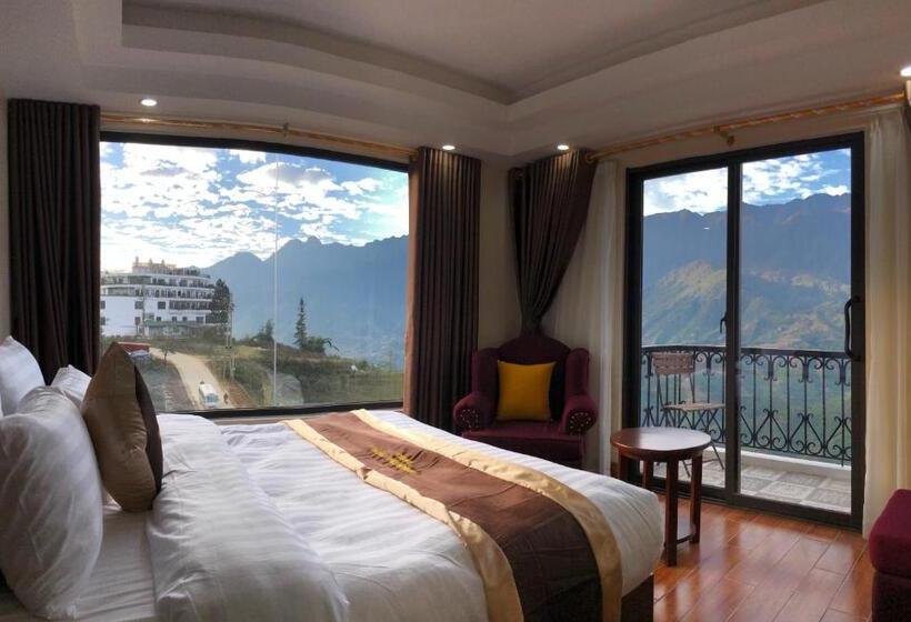 اتاق لوکس با بالکن, Muong Hoa View