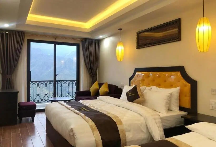 اتاق استاندارد با بالکن, Muong Hoa View