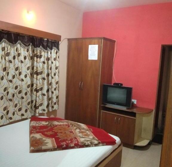 Deluxrum med Balkong, Sri Krishna Residency