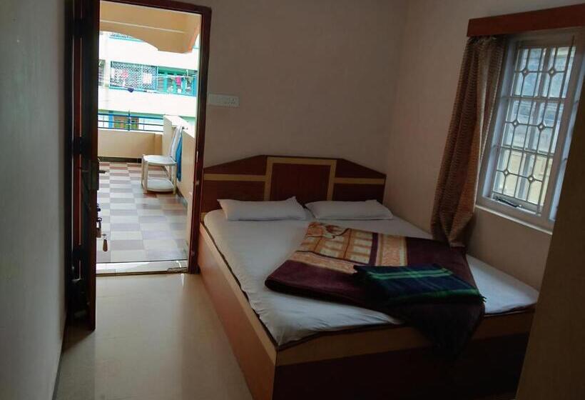 Deluxrum med Balkong, Sri Krishna Residency