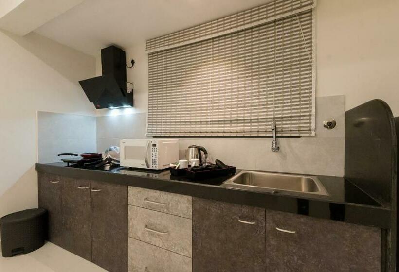 标准工作室带阳台, Manipal Atalia Service Apartments