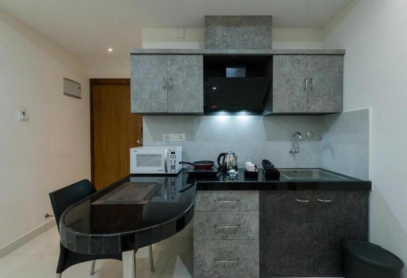 Apartamento 1 Dormitório com Sacada, Manipal Atalia Service Apartments