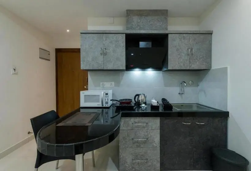 Huoneisto 1 Makuuhuone Parveke, Manipal Atalia Service Apartments