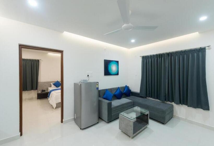 带1个卧室的带阳台的公寓, Manipal Atalia Service Apartments