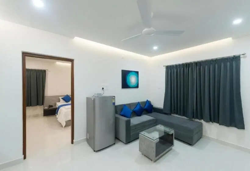Huoneisto 1 Makuuhuone Parveke, Manipal Atalia Service Apartments