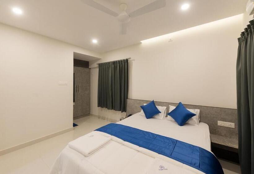 带1个卧室的带阳台的公寓, Manipal Atalia Service Apartments