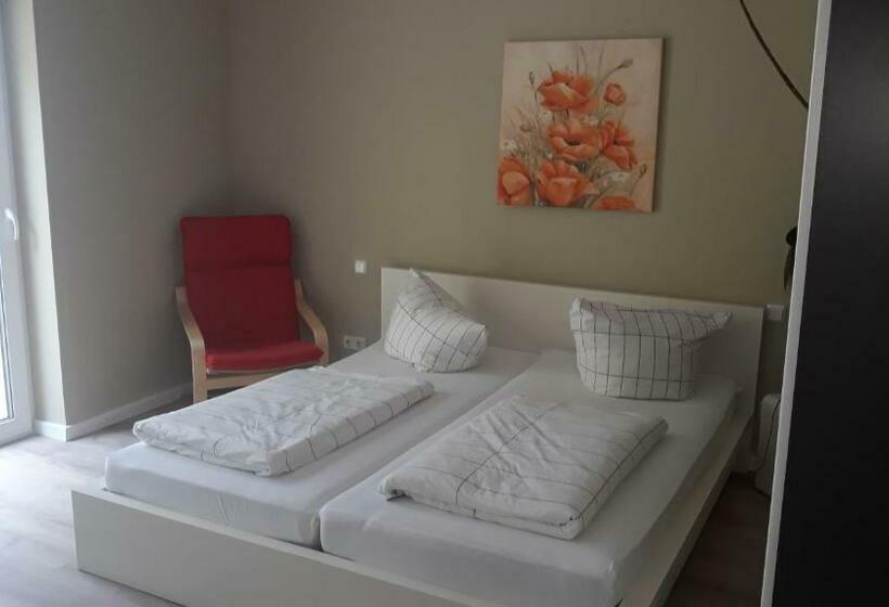 Habitació Economy, Dünenhaus Seensucht