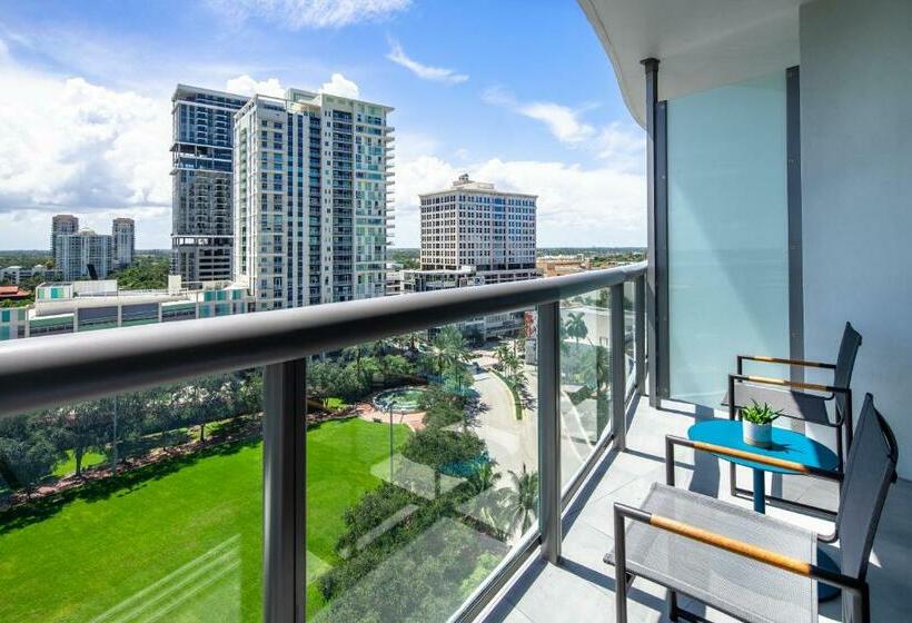 Номер Стандарт с Балконом, Hyatt Centric Las Olas Fort Lauderdale