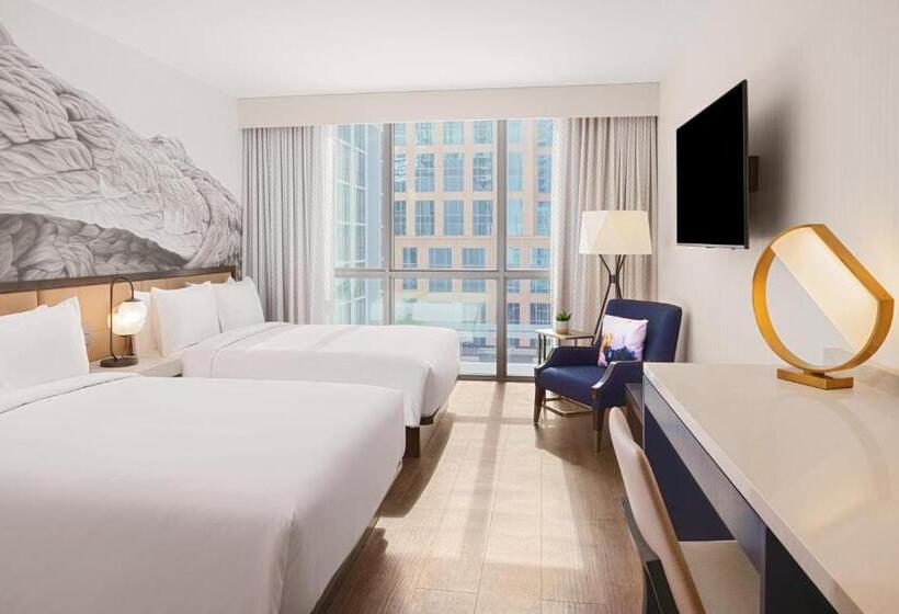 Номер Стандарт 2 Двуспальные Кровати, Hyatt Centric Las Olas Fort Lauderdale