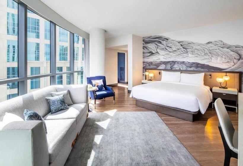 キングサイズベッドのデラックスルーム, Hyatt Centric Las Olas Fort Lauderdale