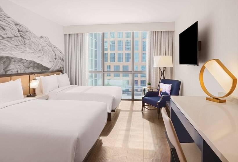 Номер Стандарт 2 Двуспальные Кровати, Hyatt Centric Las Olas Fort Lauderdale