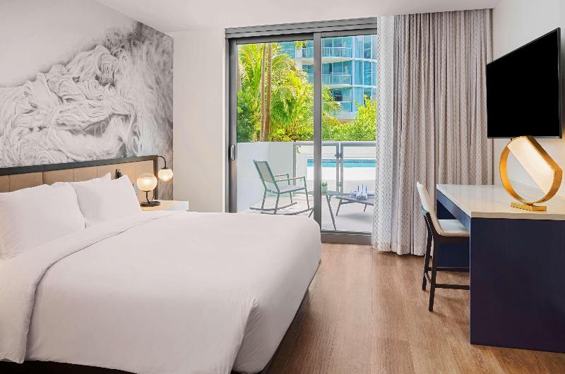 Стандартный Номер Кровать Кинг, Hyatt Centric Las Olas Fort Lauderdale