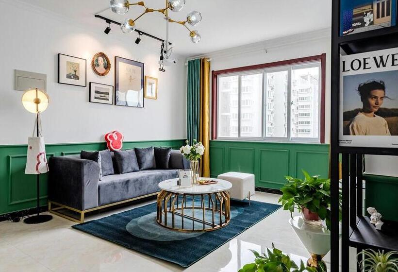 آپارتمان 1 خوابه, Xi  An Lianhu District · Kaiyuanmen · Luke Boutique Apartment ·00184770