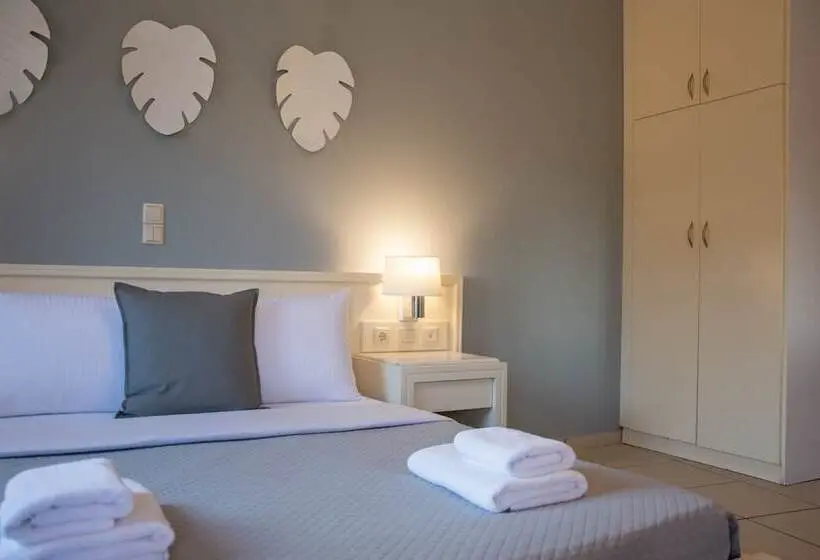 １ベッドルームのデラックスアパートメント, Horizon Apartments Platanias